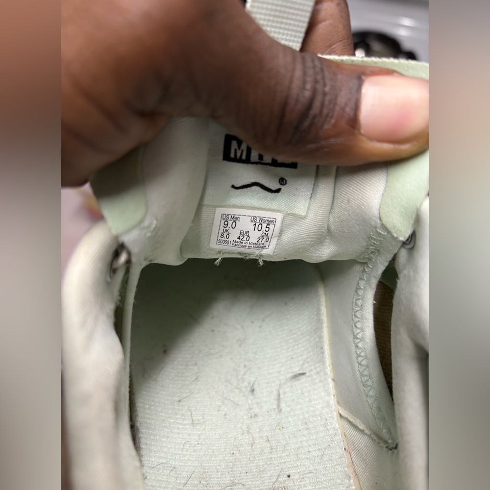 Vans Crosspath XC Shoes Mens 9,Women’s 10.5 in Peyote Beige/mint green - Picture 14 of 14